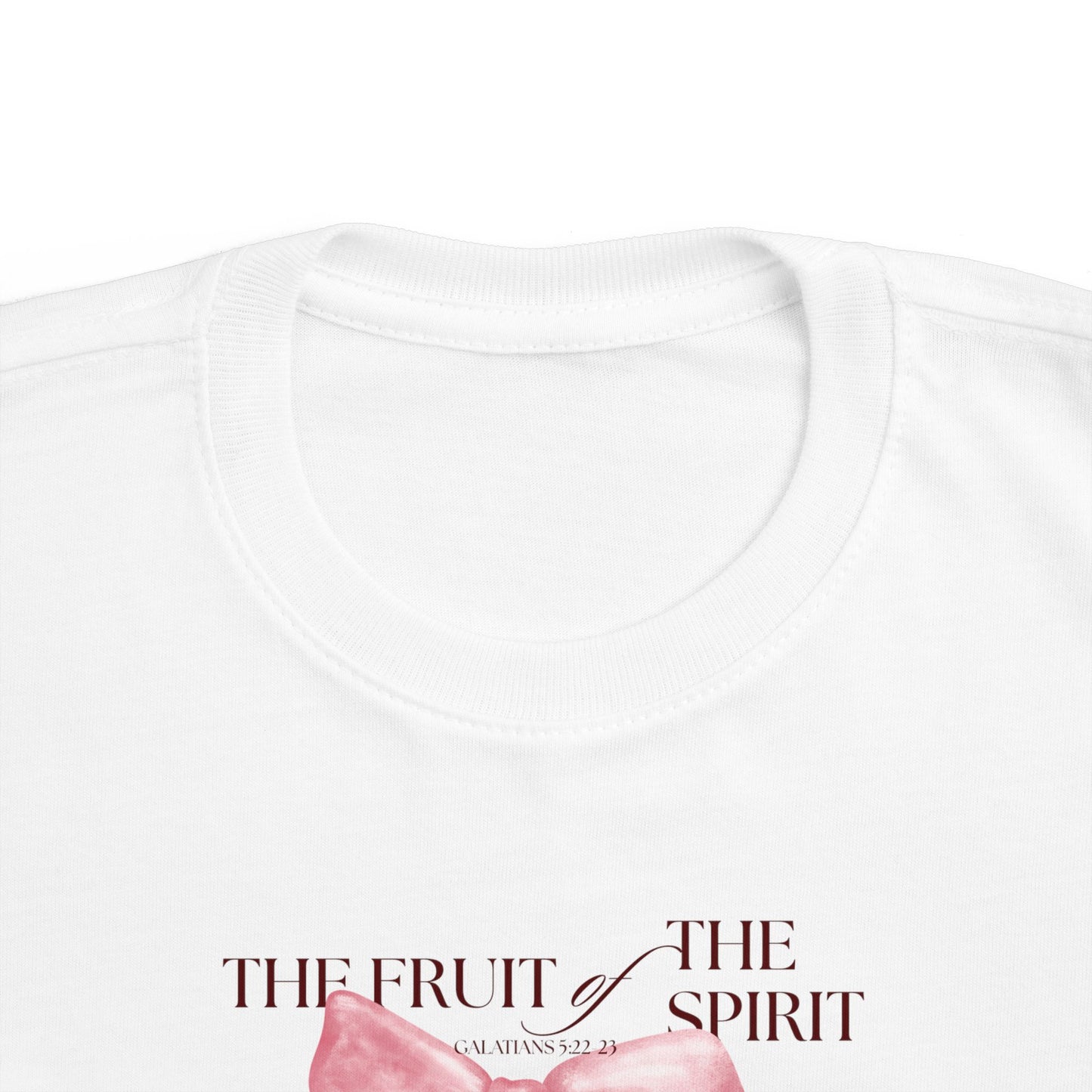 The Fruit of The Spirit Toddler Fine Jersey Tee