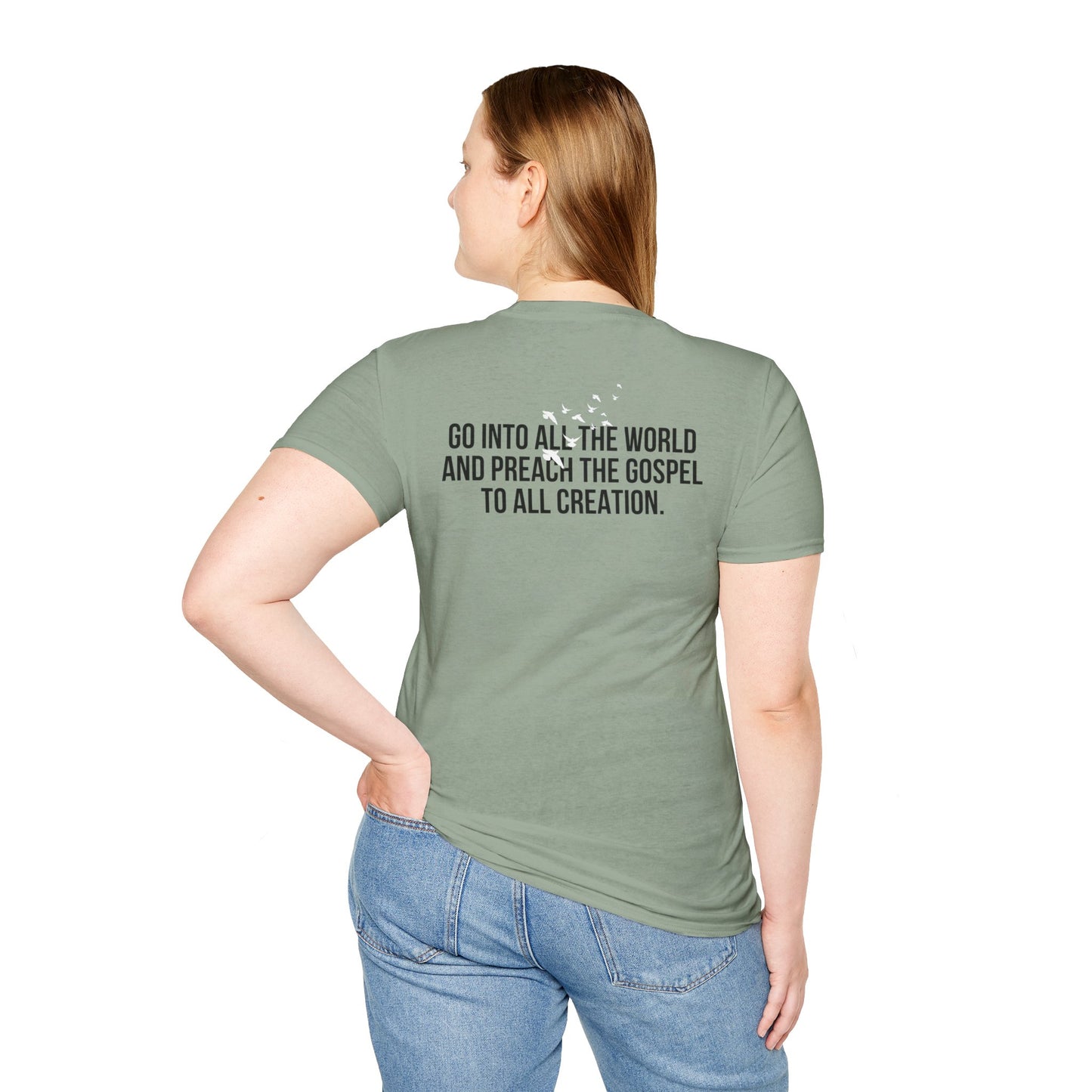 Into All Creation Adult T-Shirt