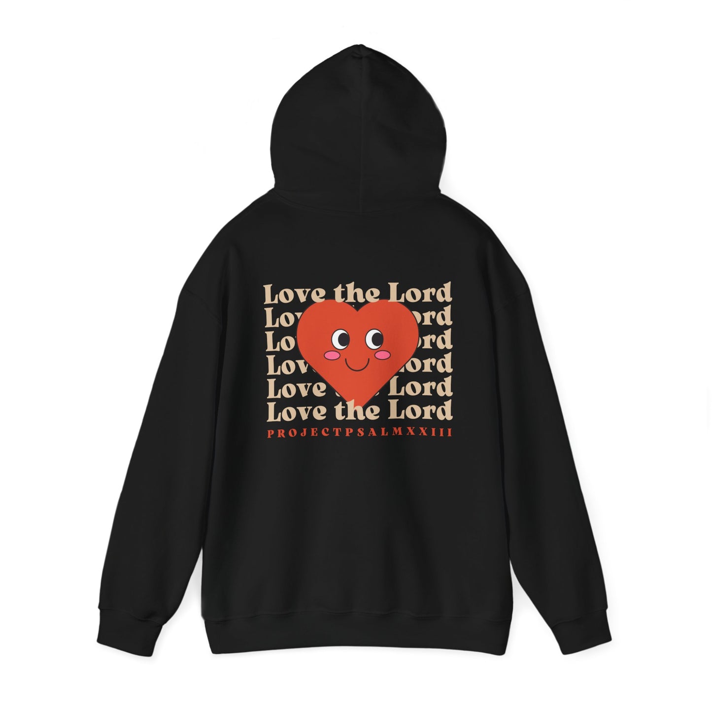 Love The Lord Adult Hooded Sweatshirt