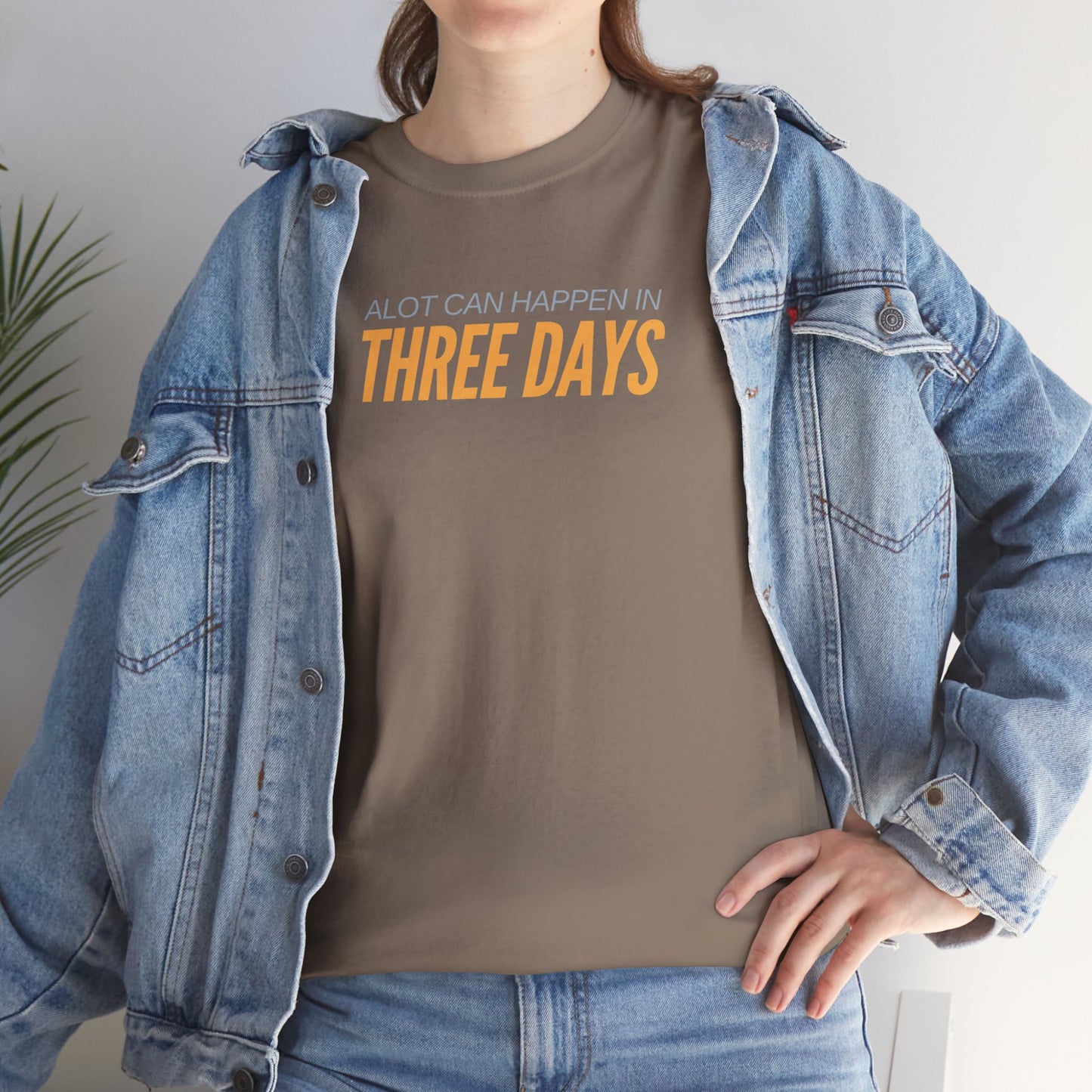 3 Days Adult Cotton Tee