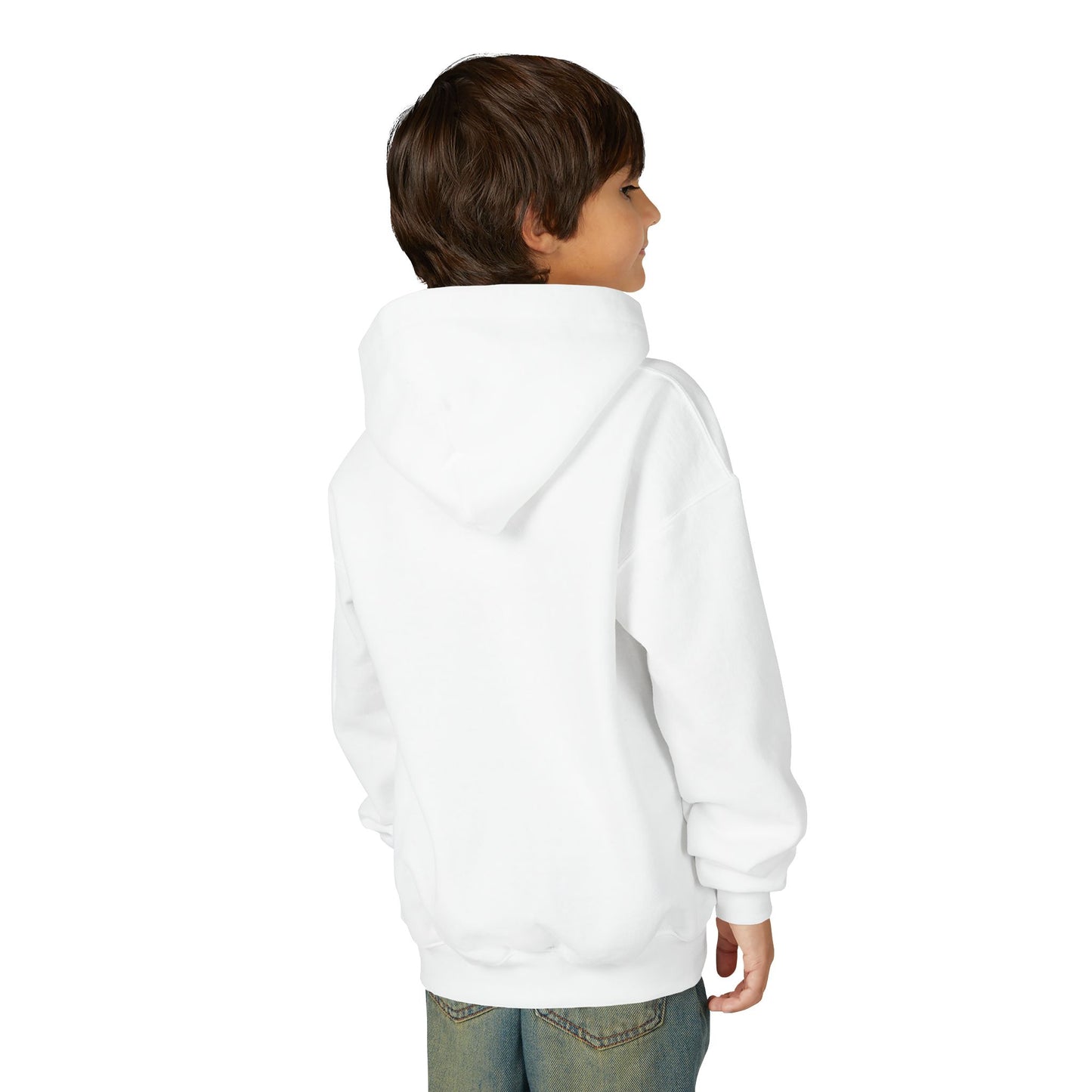 Micah 6:8 Youth Heavy Blend Hooded Sweatshirt