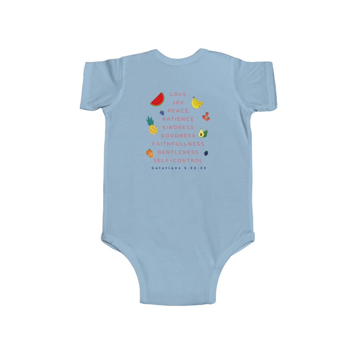 Fruit of the Spirit Infant Jersey Bodysuit