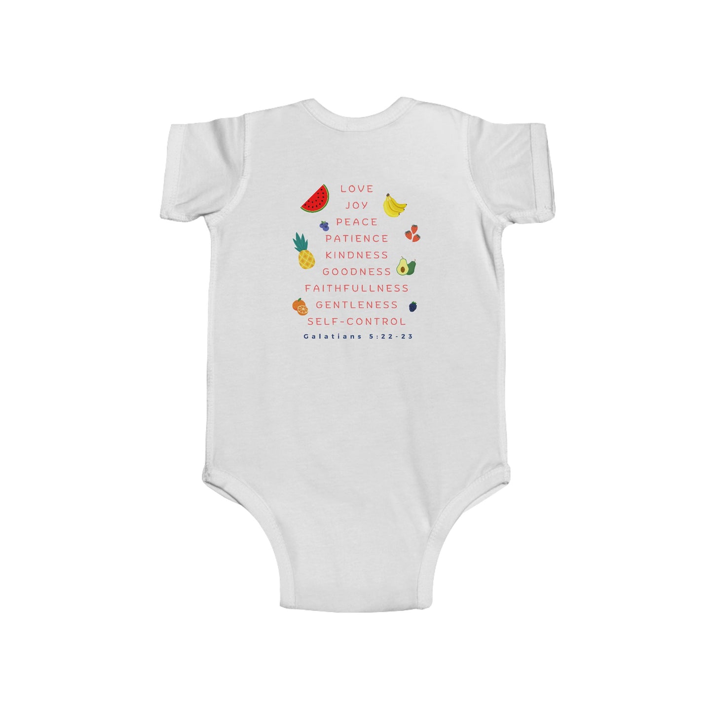 Fruit of the Spirit Infant Jersey Bodysuit