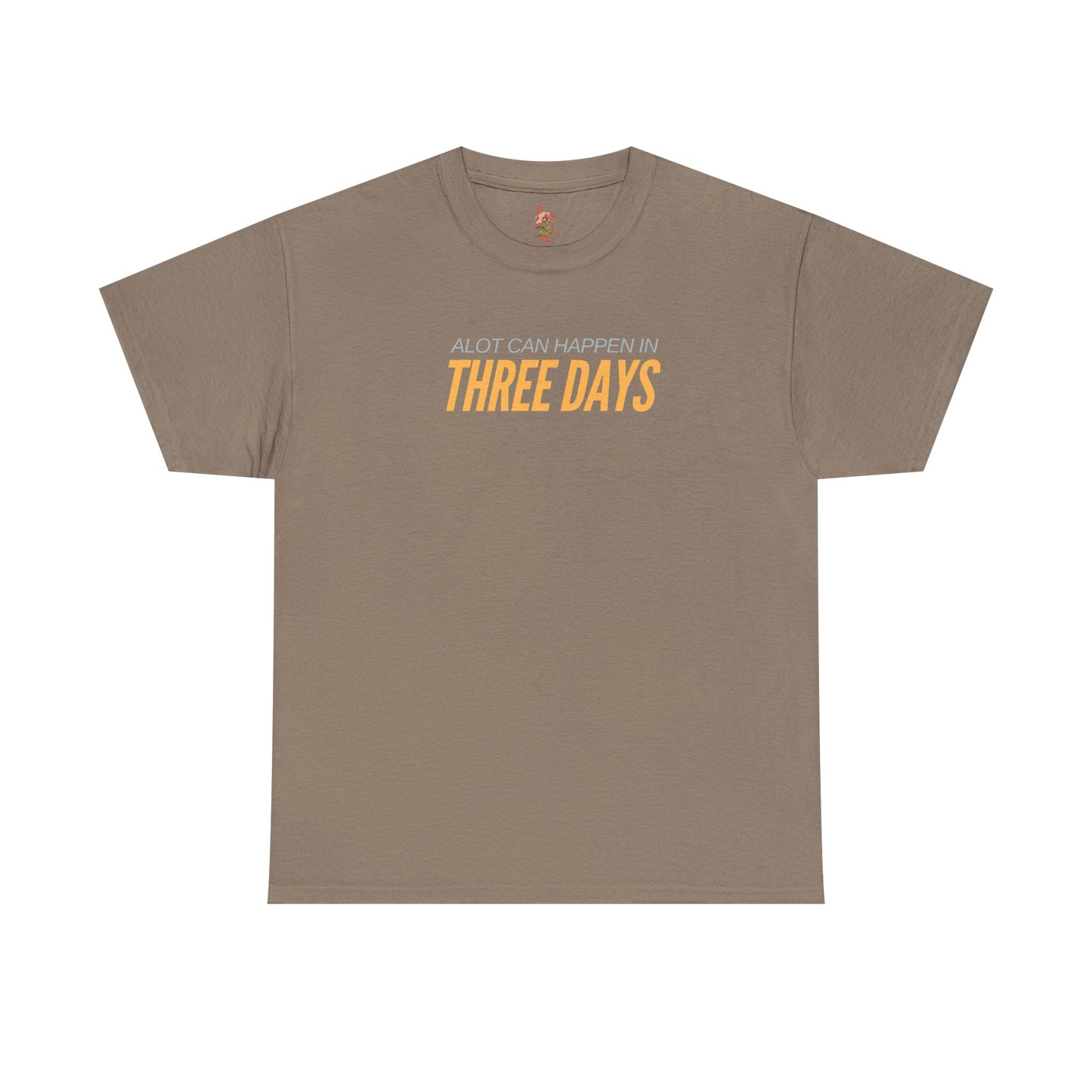 3 Days Adult Cotton Tee
