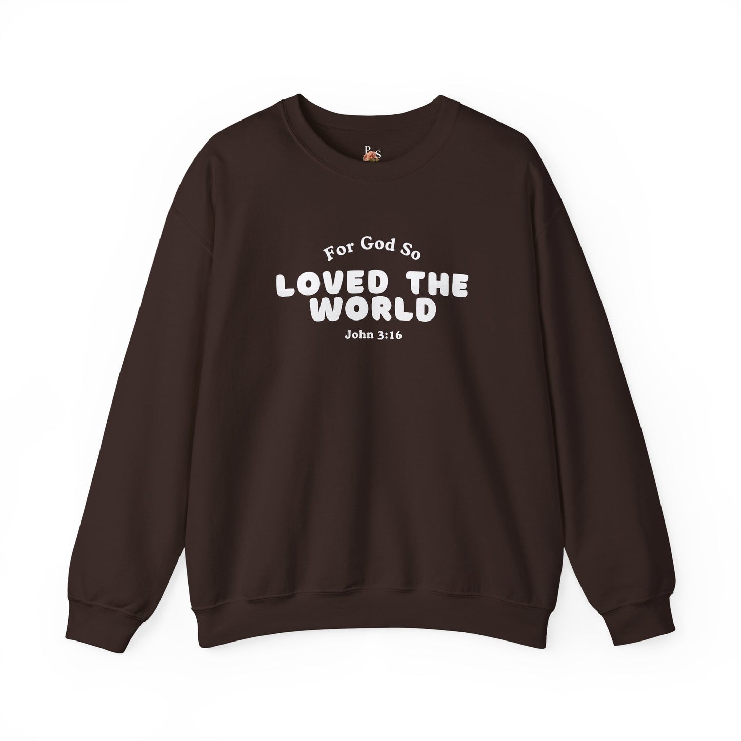 John 3:16 Adult Sweatshirt