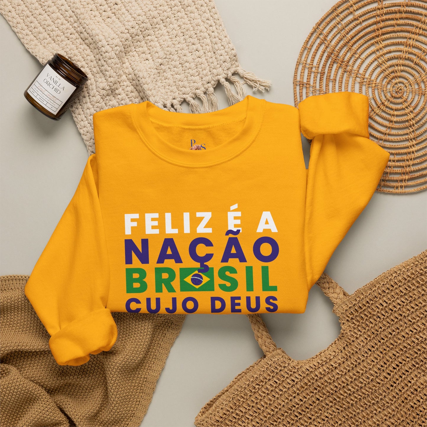 BRASIL Unisex Heavy Blend™ Crewneck Sweatshirt
