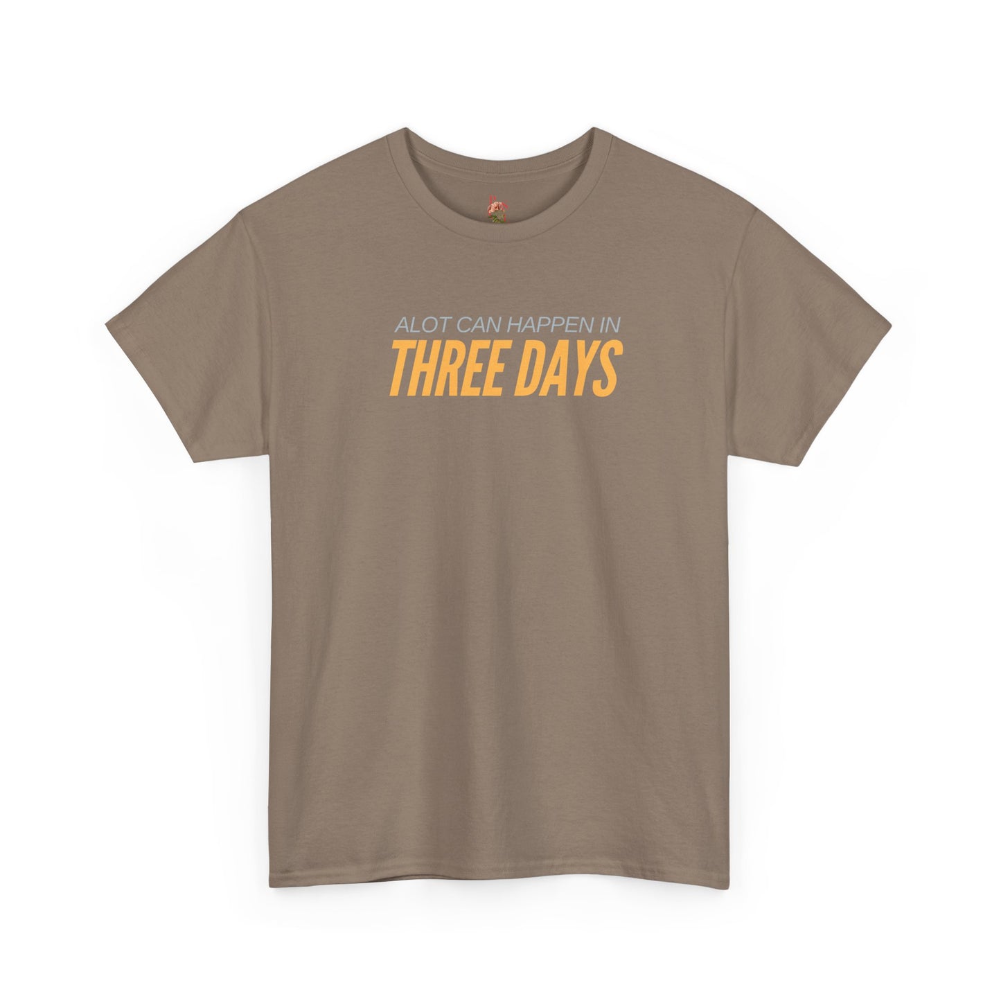 3 Days Adult Cotton Tee