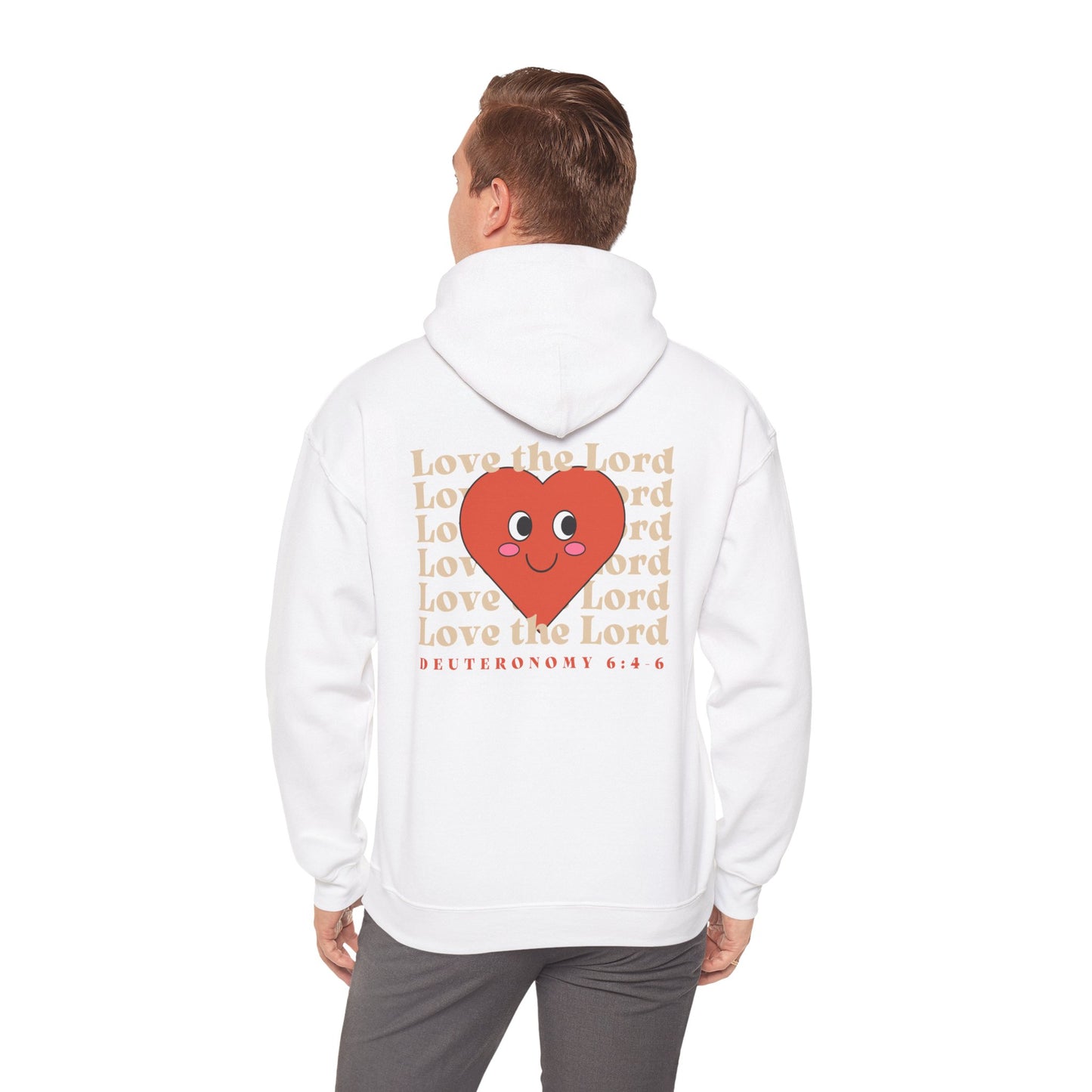 Love The Lord Adult Hooded Sweatshirt