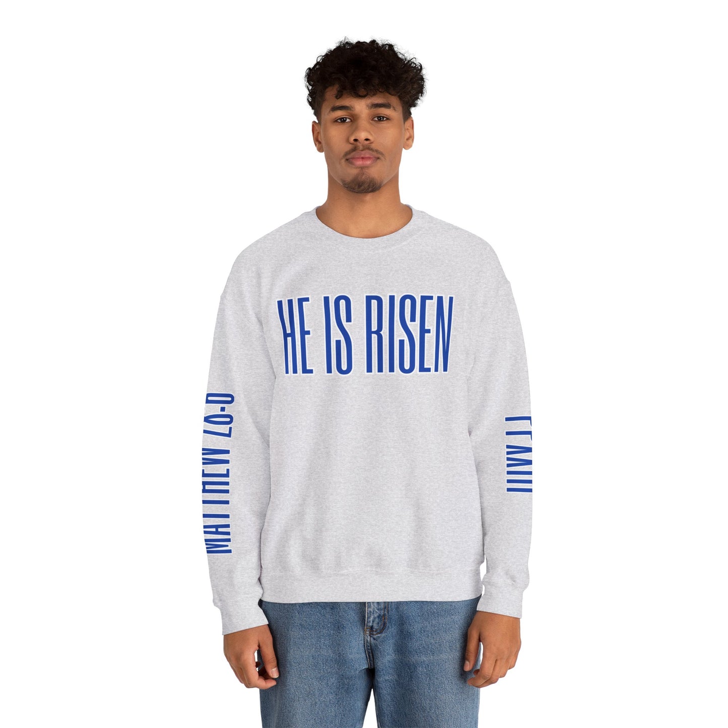 He Is Risen Adult Sweatshirt