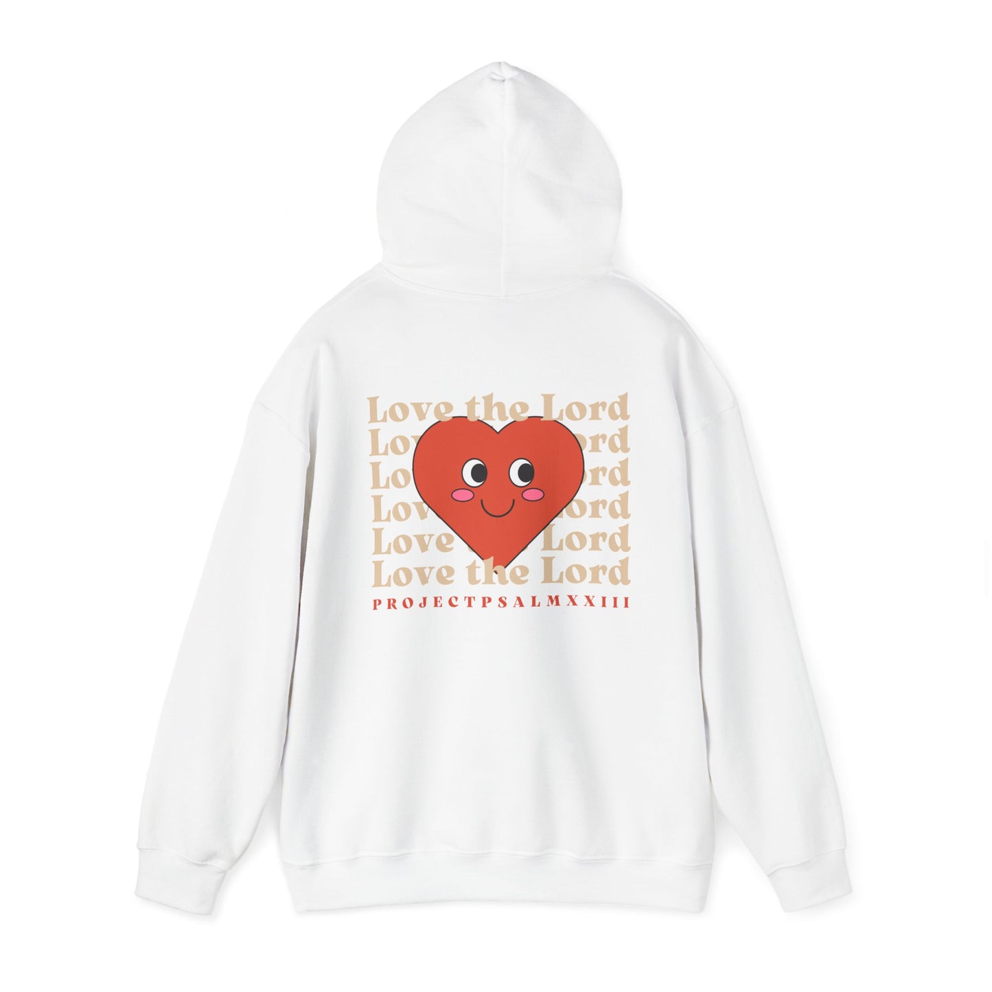 Love The Lord Adult Hooded Sweatshirt