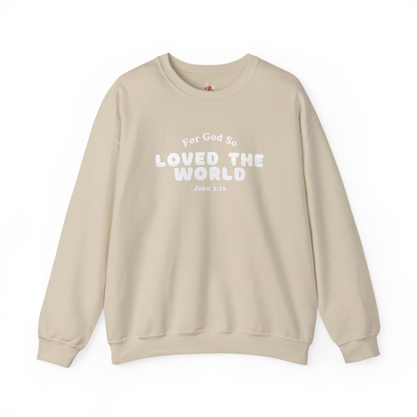 John 3:16 Adult Sweatshirt