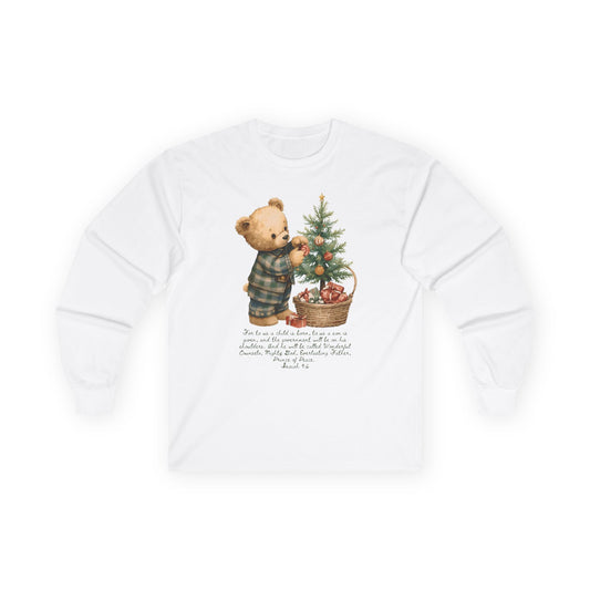 Isaiah 9:6 Cotton Long Sleeve Tee