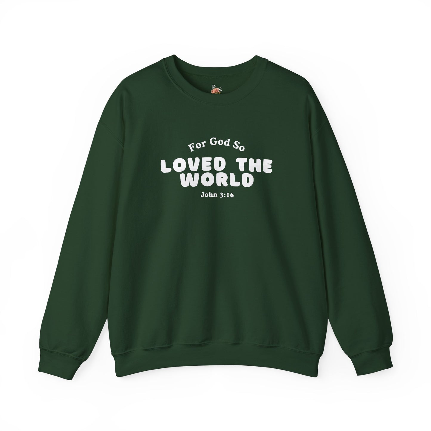 John 3:16 Adult Sweatshirt
