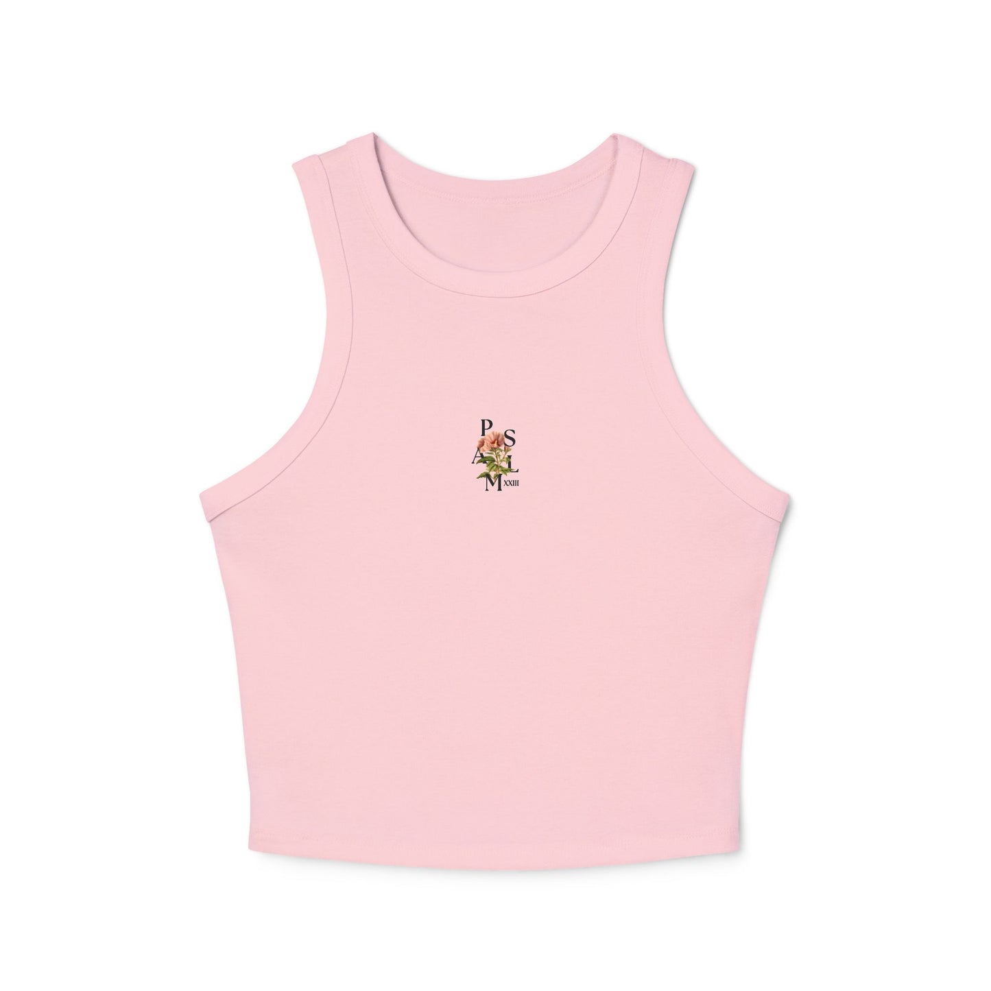 PSALMXXIII Rib Racer Tank Top