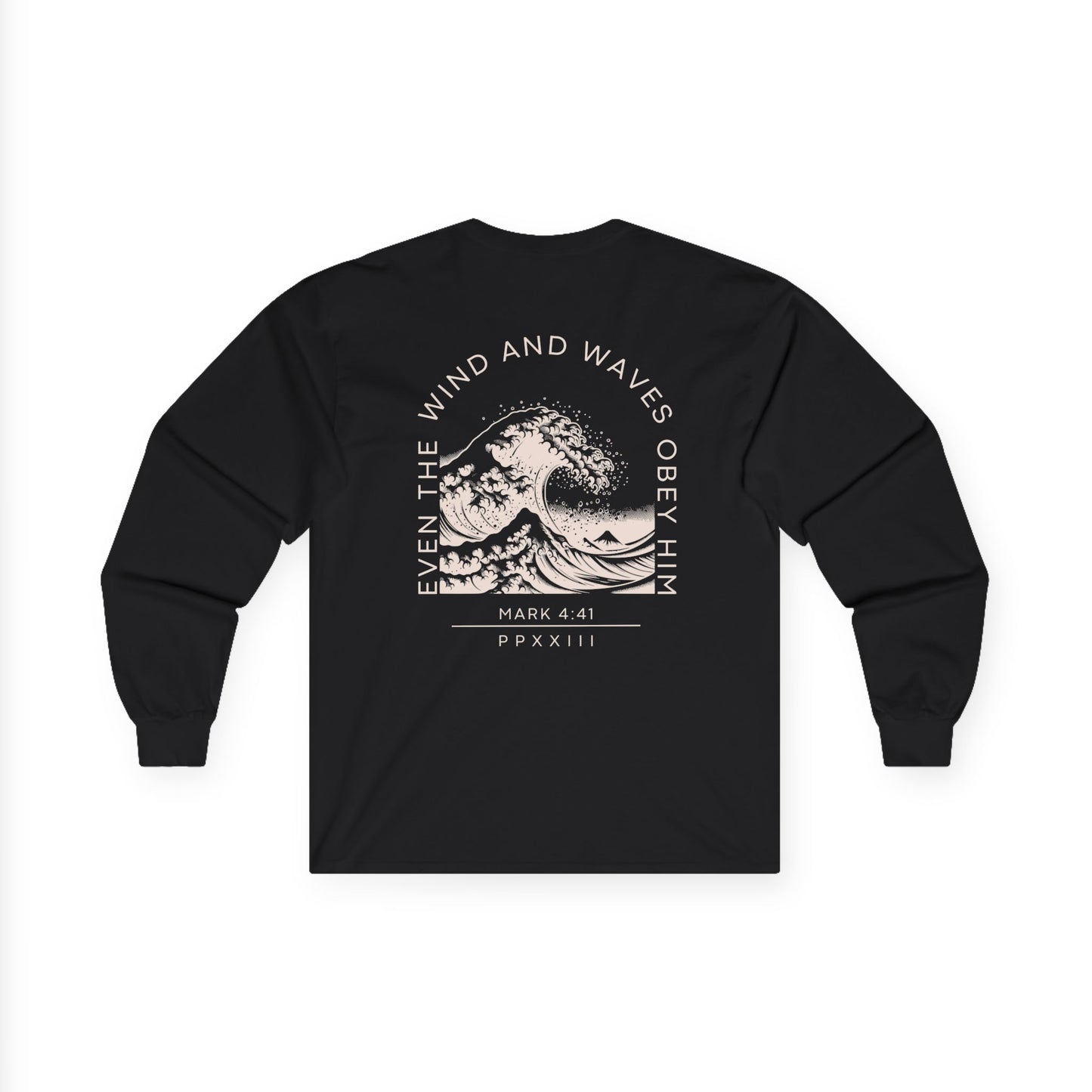 Wind and Waves Adult Long Sleeve Tee