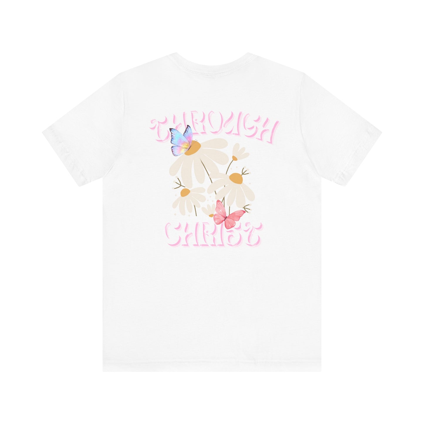 Through Christ Adult Jersey Short Sleeve Tee