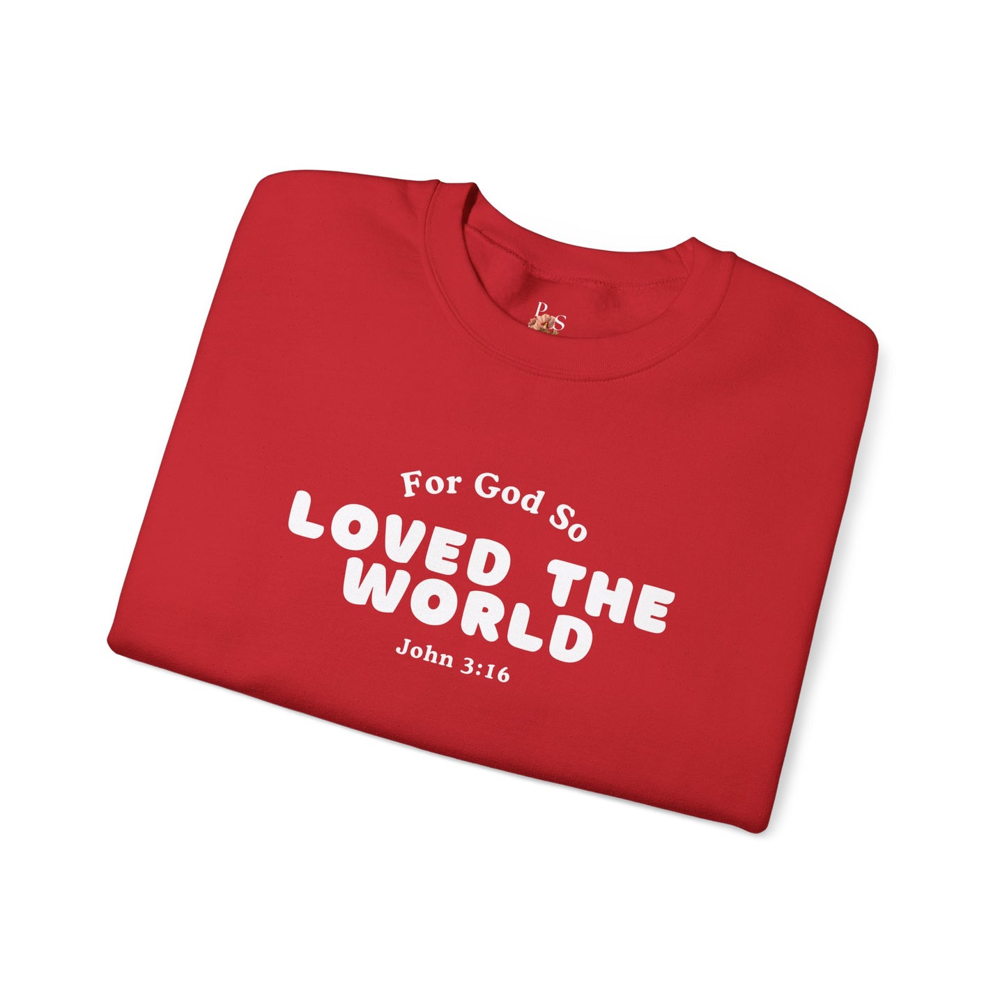 John 3:16 Adult Sweatshirt
