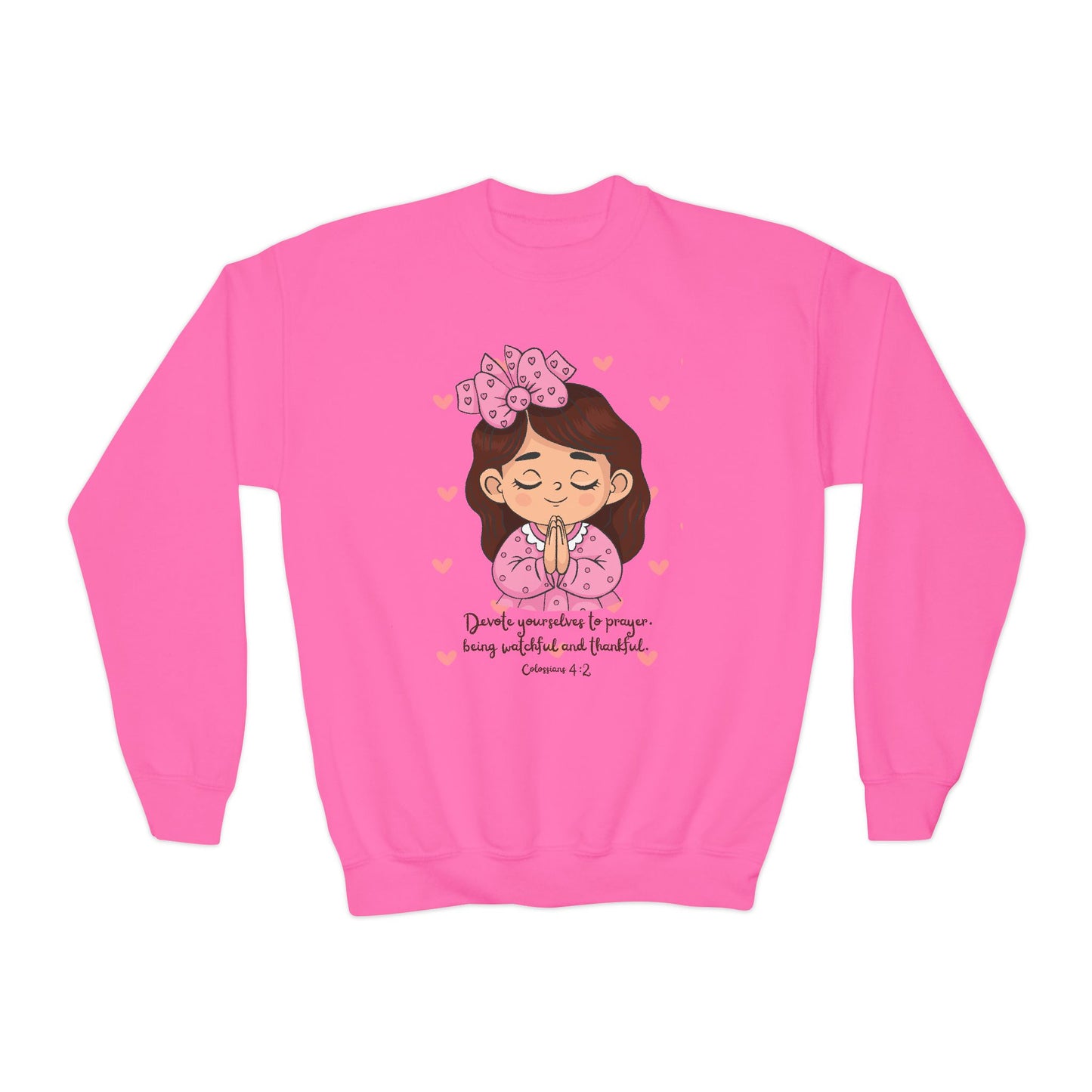 Prayer Youth Crewneck Sweatshirt