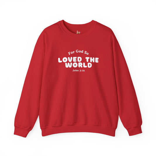 John 3:16 Adult Sweatshirt