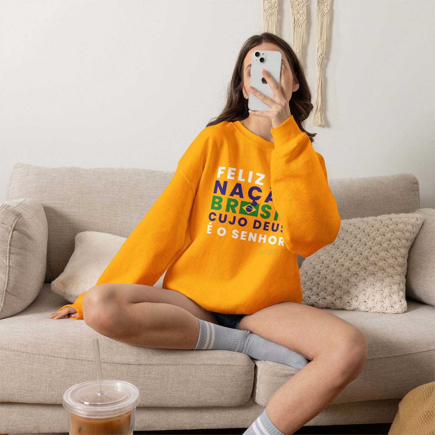 BRASIL Unisex Heavy Blend™ Crewneck Sweatshirt