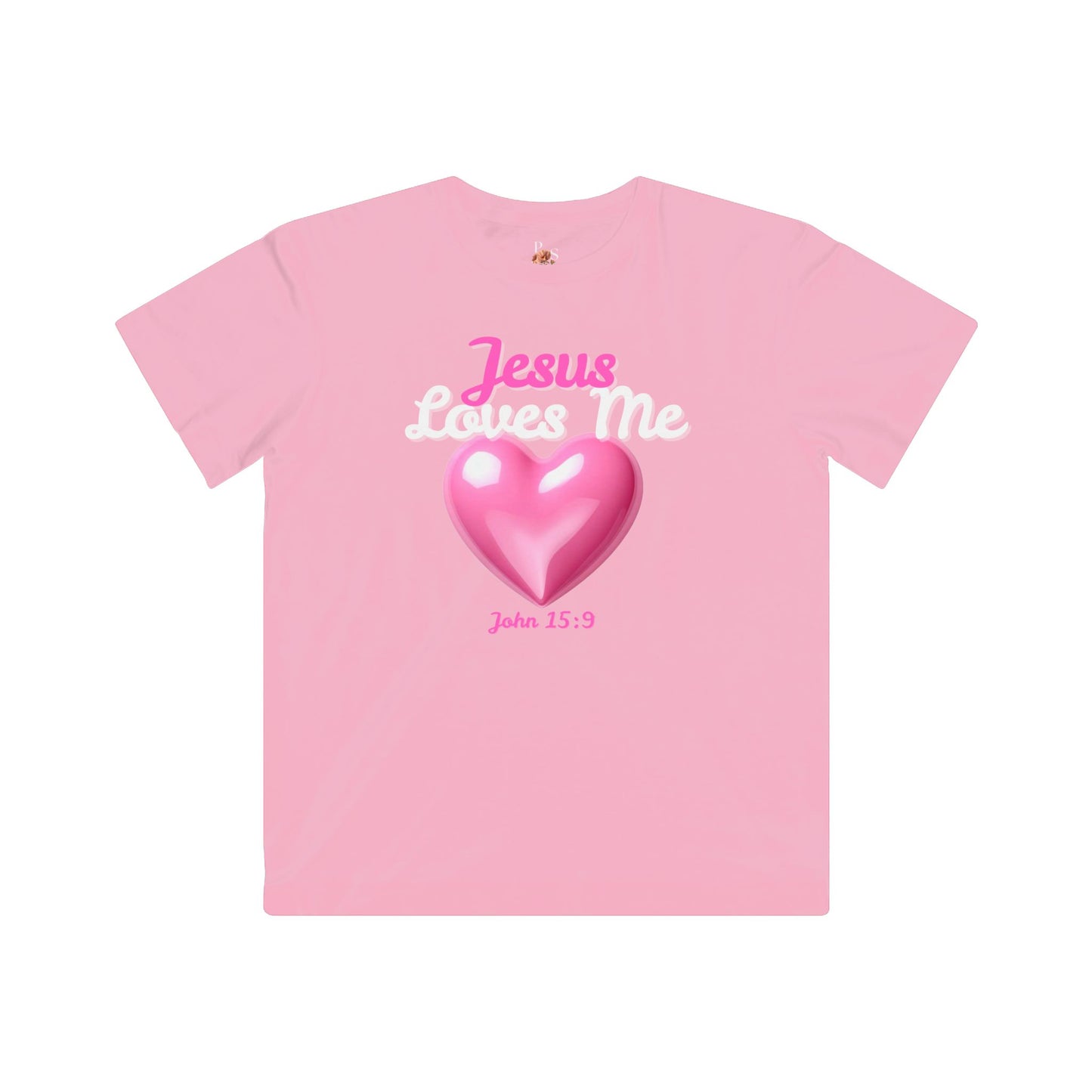 Jesus Loves Me Kids Fine Jersey Tee