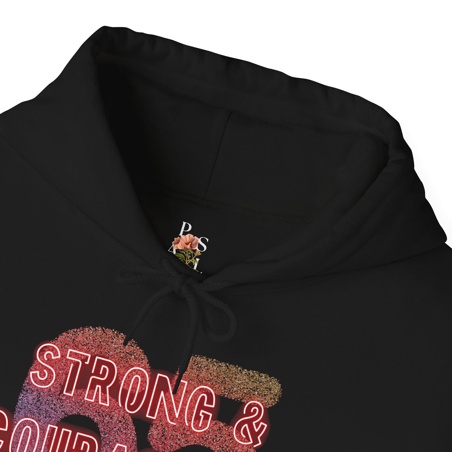 JS - STRONG & COURAGEOUS Hooded Sweatshirt