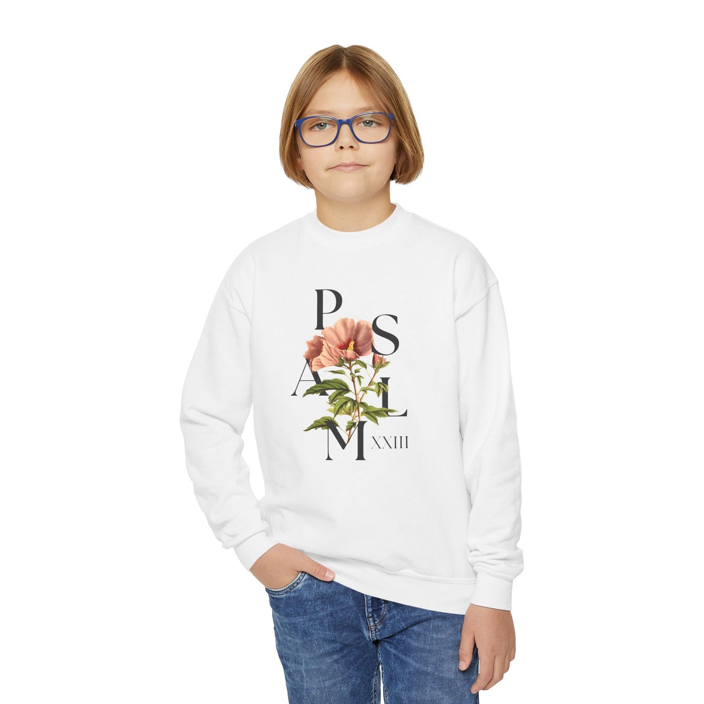 Psalm 23 Youth Sweatshirt