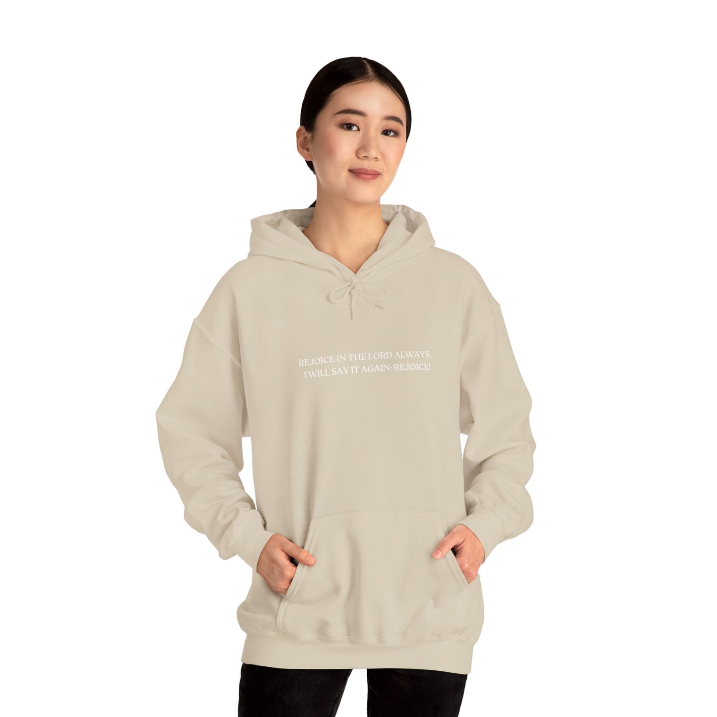 Rejoice Adult Hooded Sweatshirt