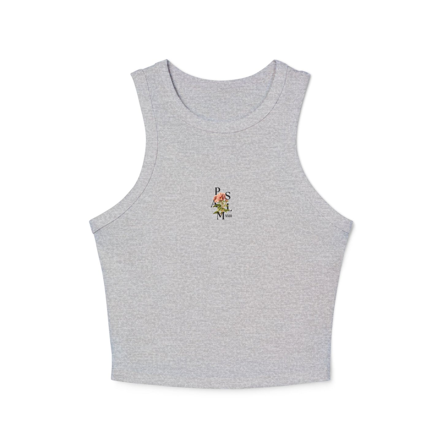 PSALMXXIII Rib Racer Tank Top