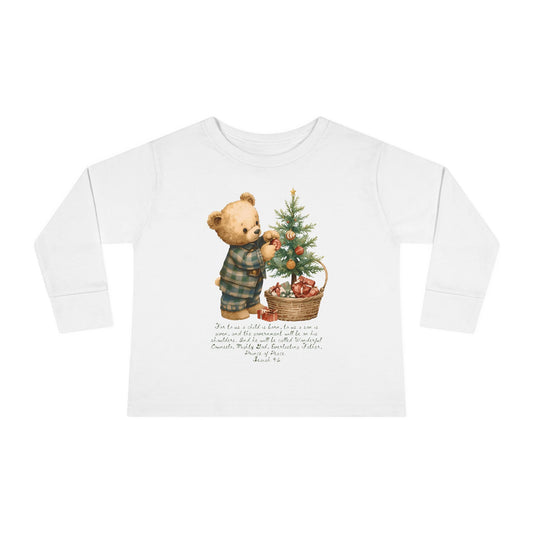 Isaiah 9:6 Toddler Long Sleeve Tee
