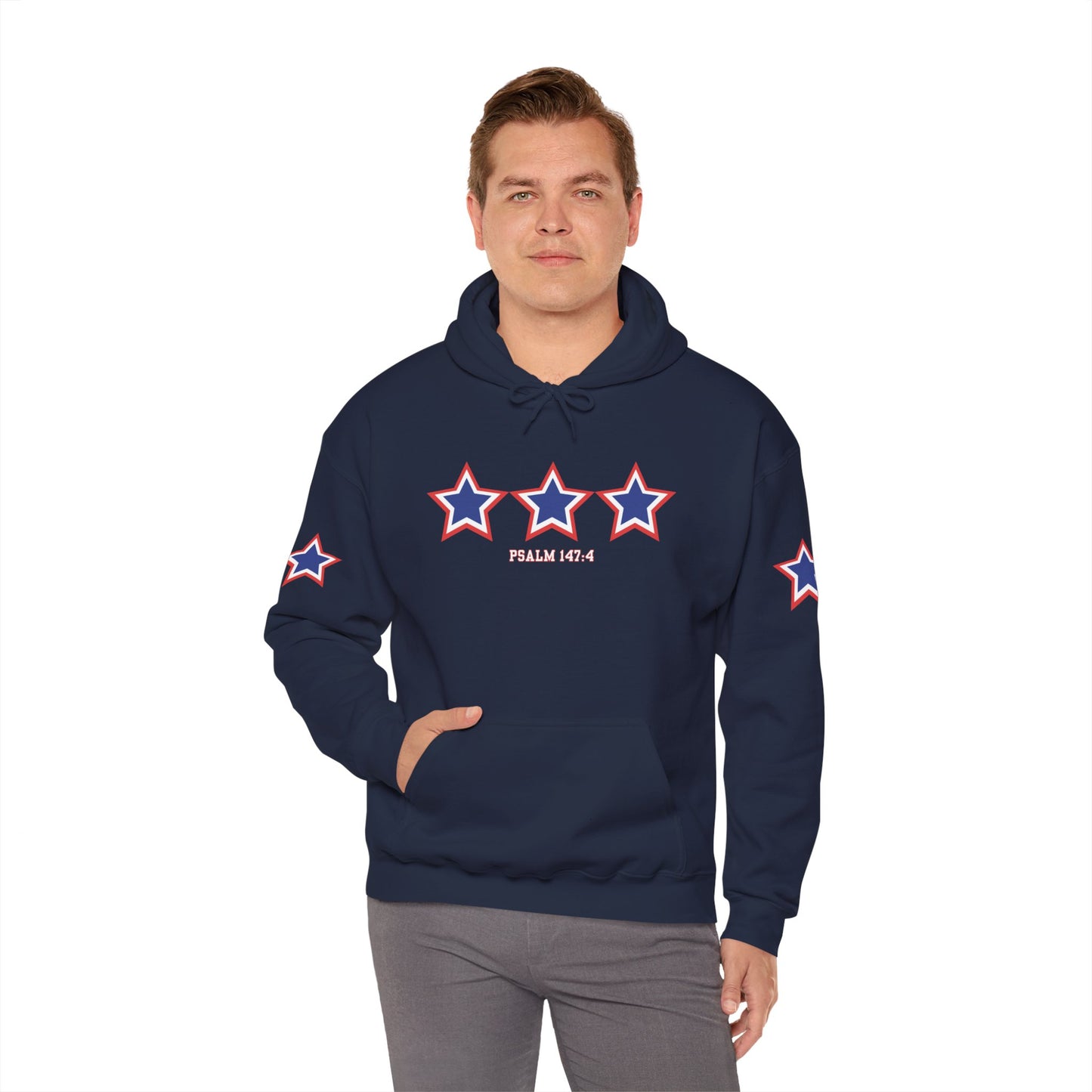 Stars Name Adult Heavy Blend™ Hooded Sweatshirt