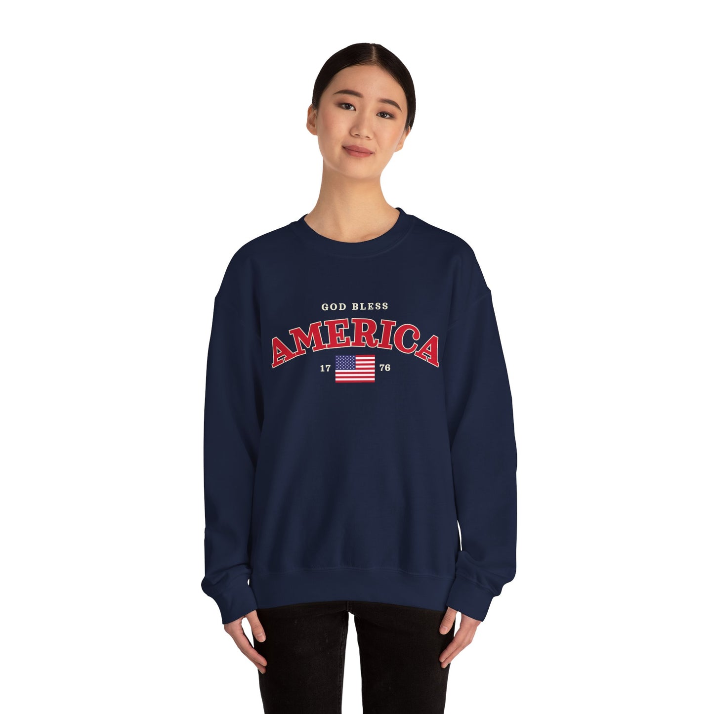 God Bless America Adult Sweatshirt