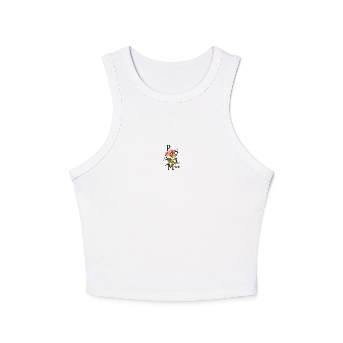 PSALMXXIII Rib Racer Tank Top
