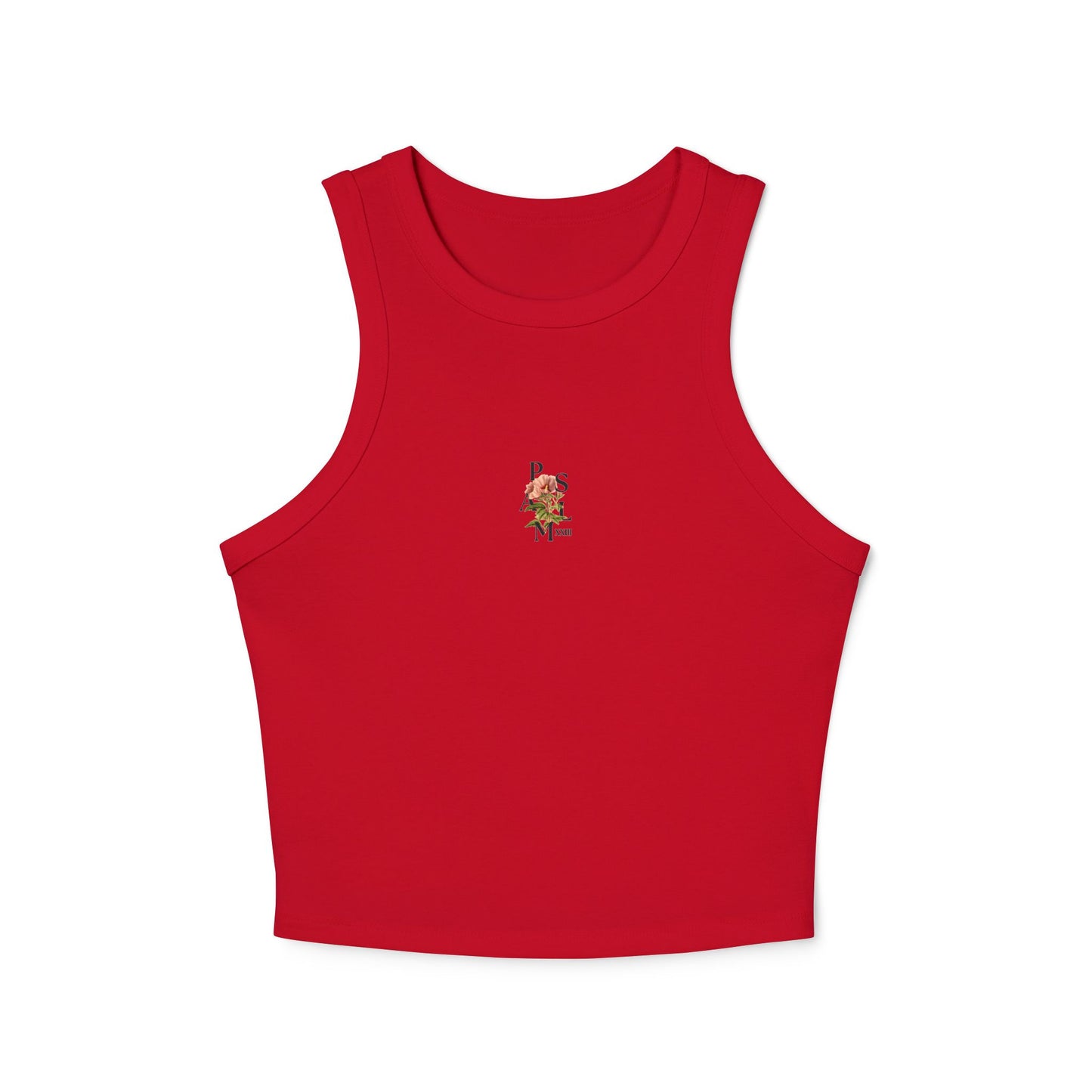 PSALMXXIII Rib Racer Tank Top