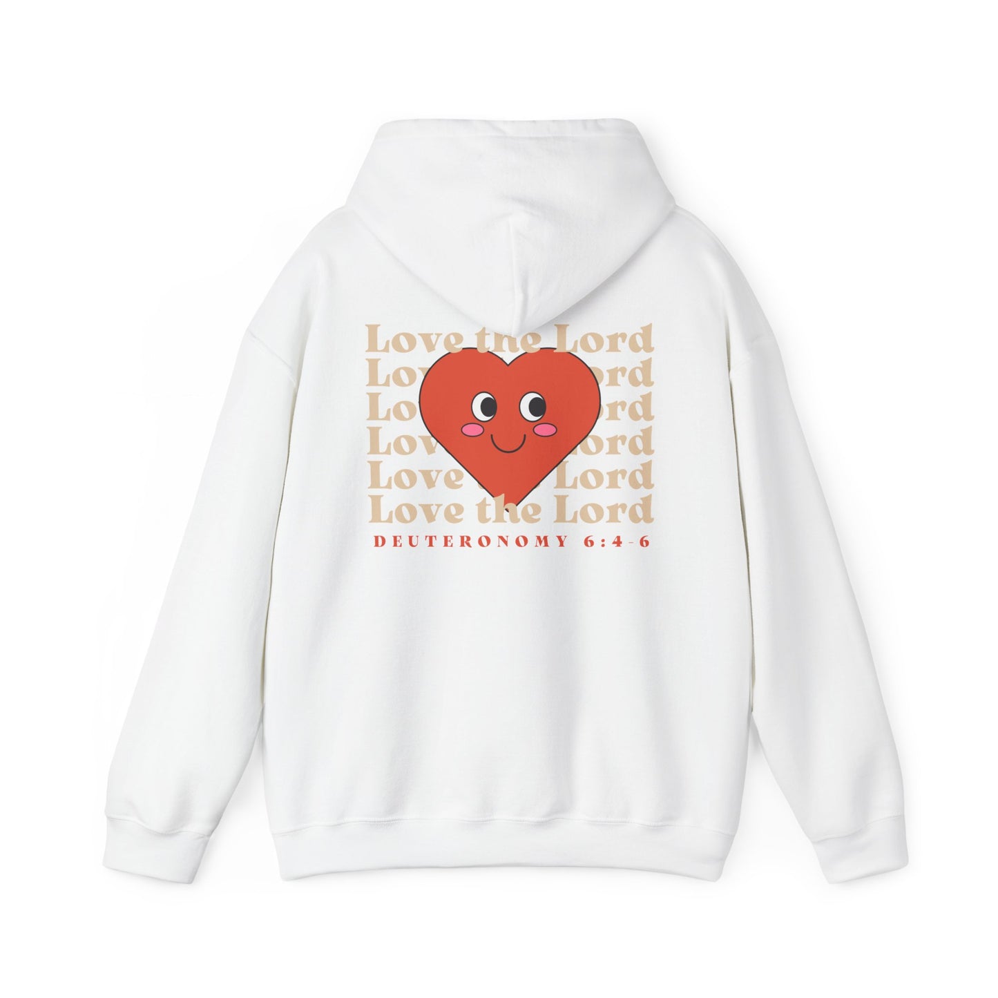 Love The Lord Adult Hooded Sweatshirt