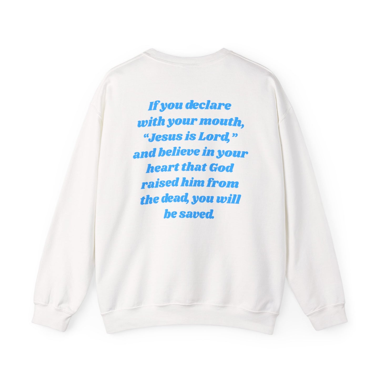 Jesus Saves Adult Heavy Blend™ Crewneck Sweatshirt