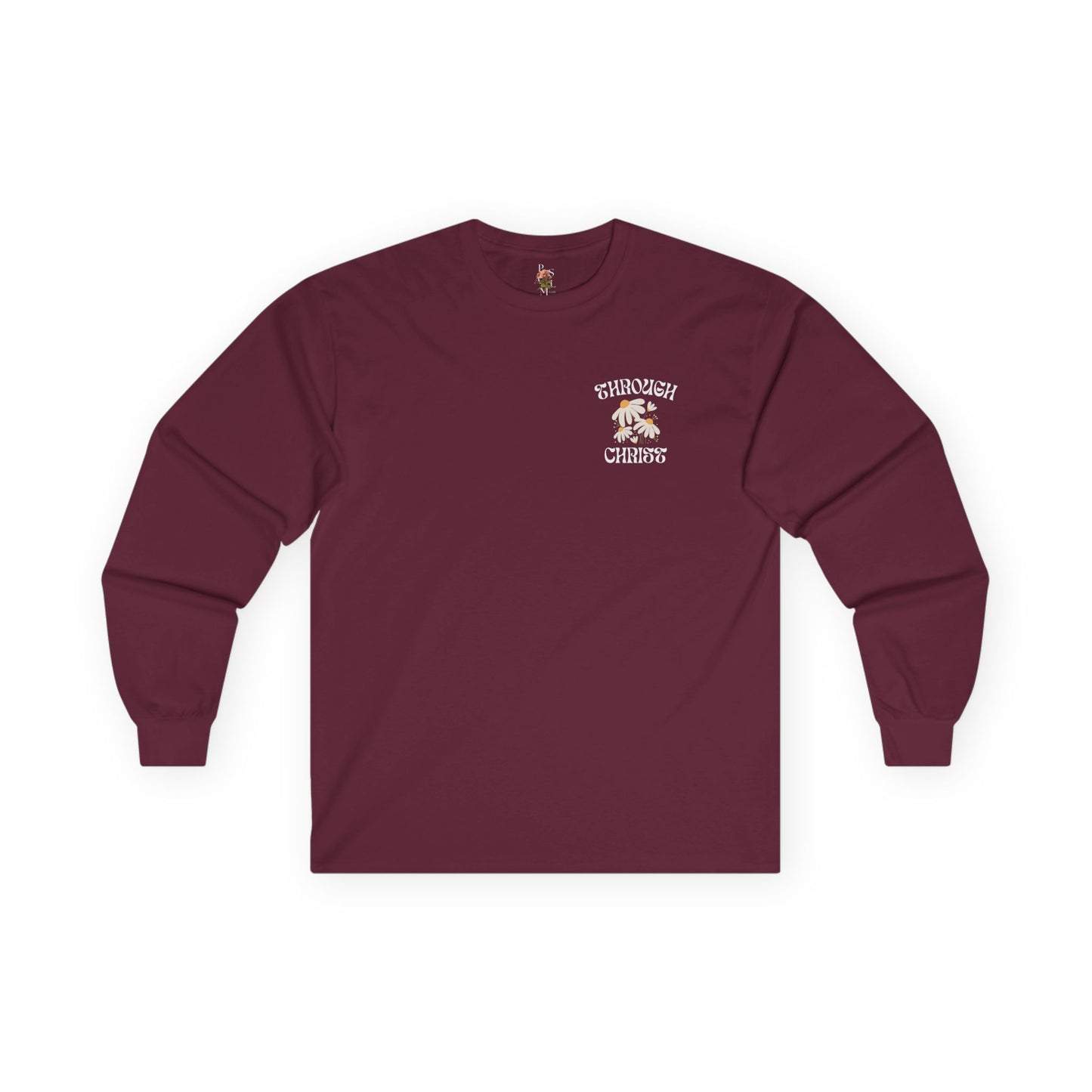 Through Christ Adult Long Sleeve Tee