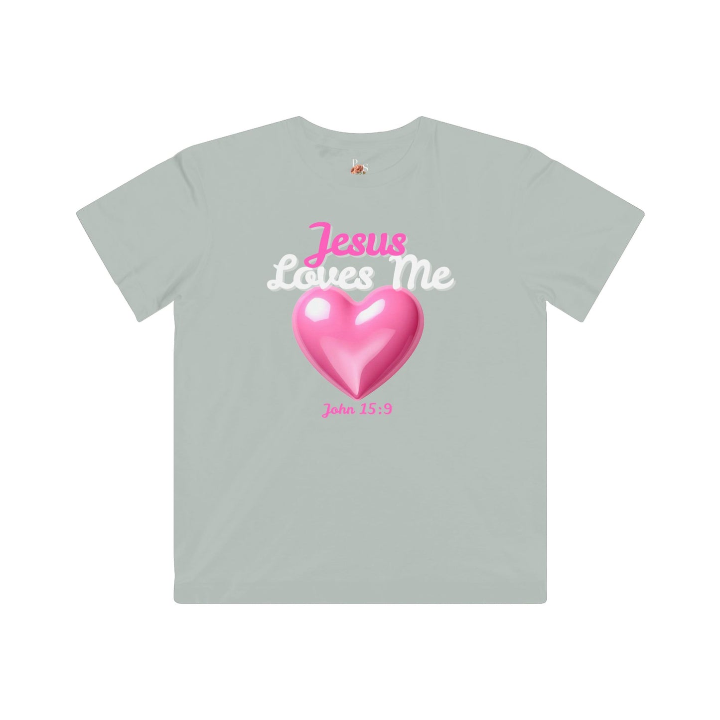 Jesus Loves Me Kids Fine Jersey Tee