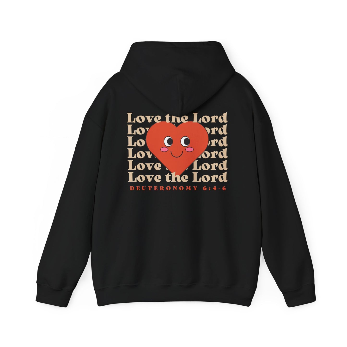 Love The Lord Adult Hooded Sweatshirt