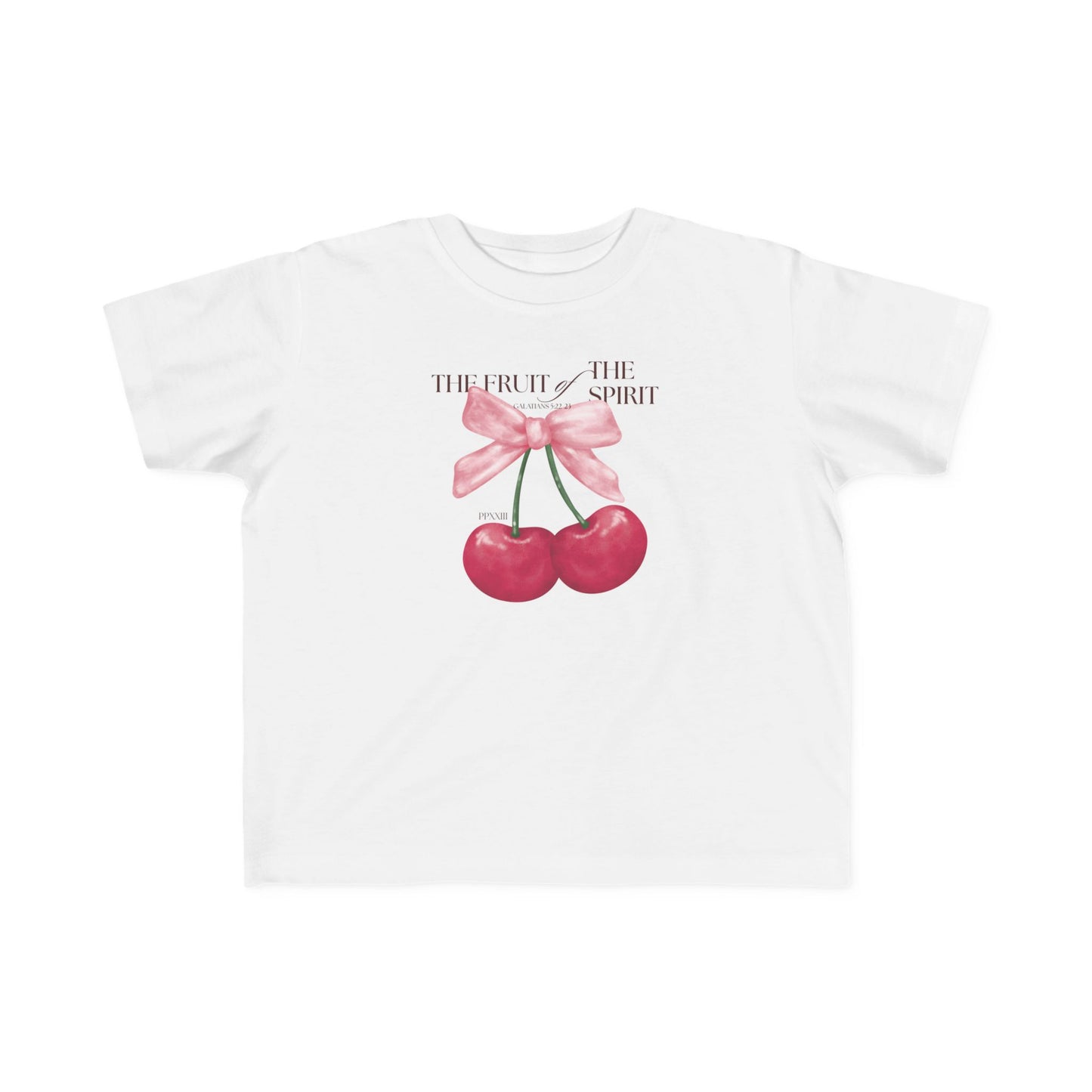 The Fruit of The Spirit Toddler Fine Jersey Tee
