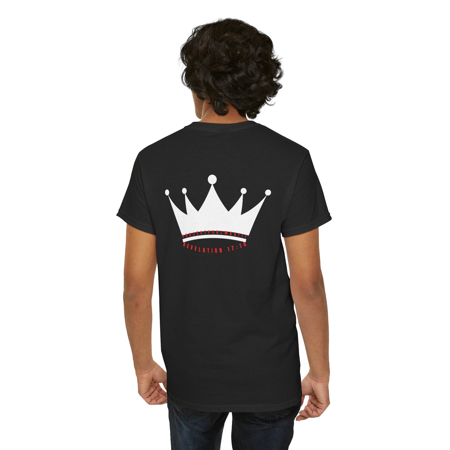 Jesus is King Adult Cotton Tee