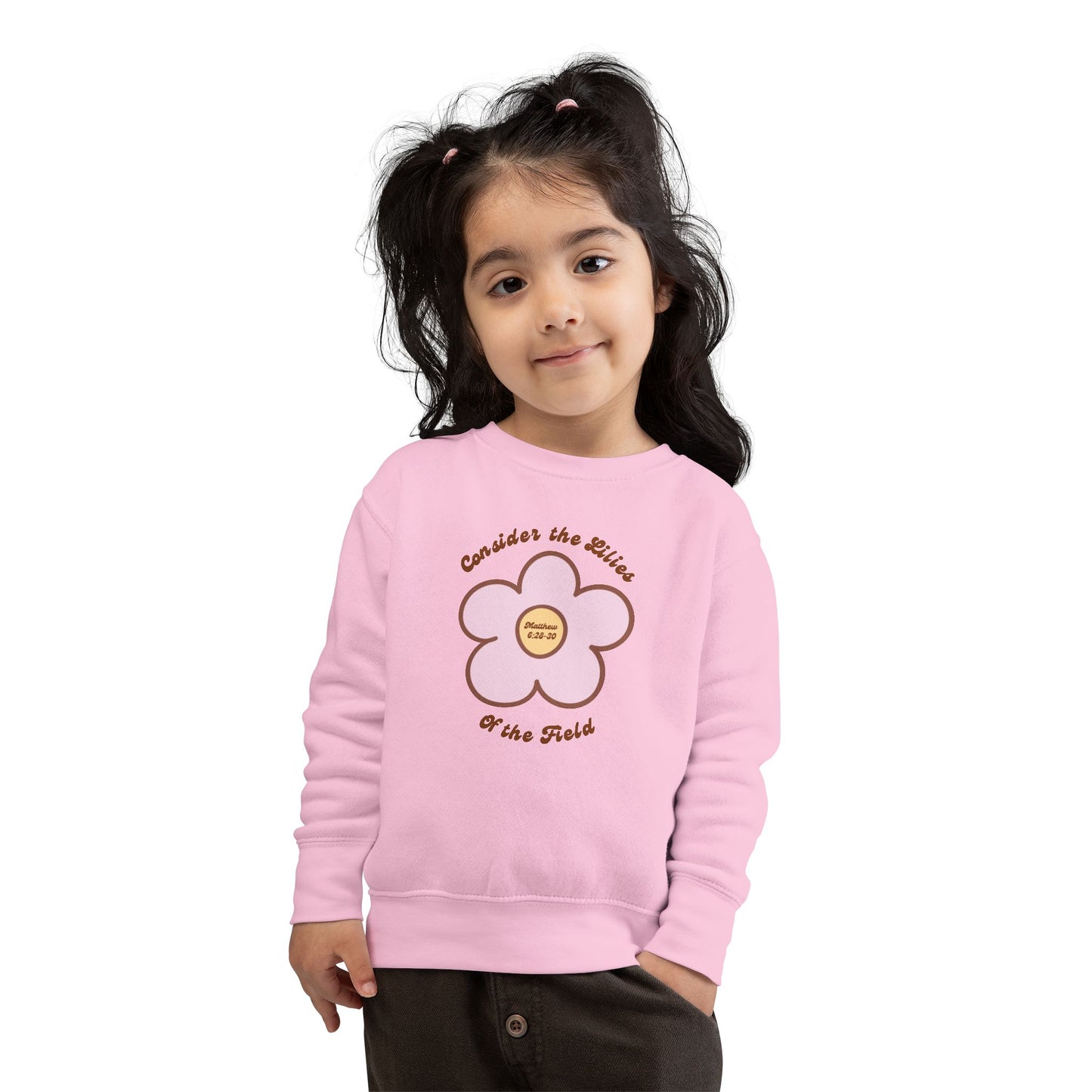 Consider the Lilies Toddler Sweatshirt