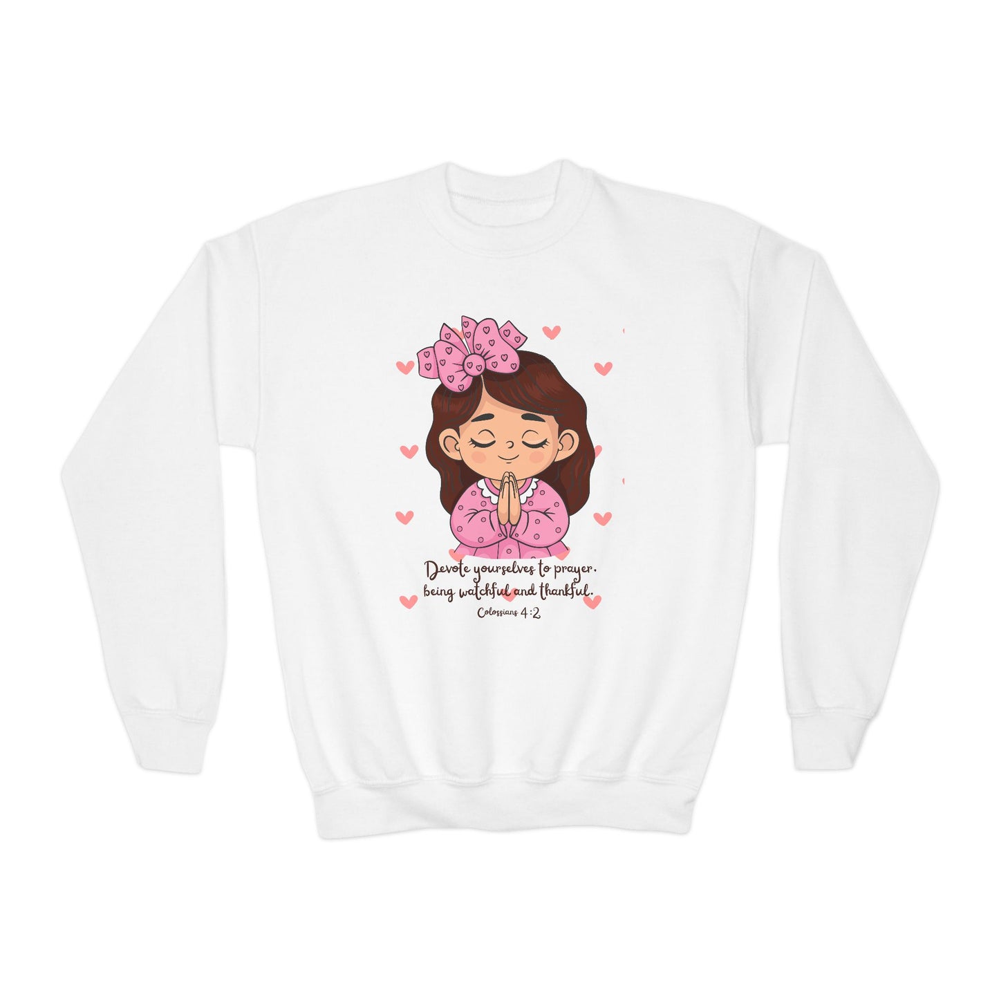 Prayer Youth Crewneck Sweatshirt