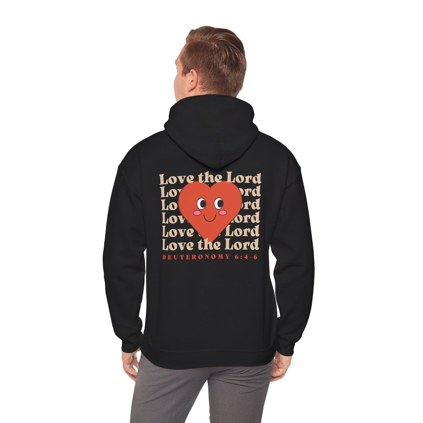 Love The Lord Adult Hooded Sweatshirt