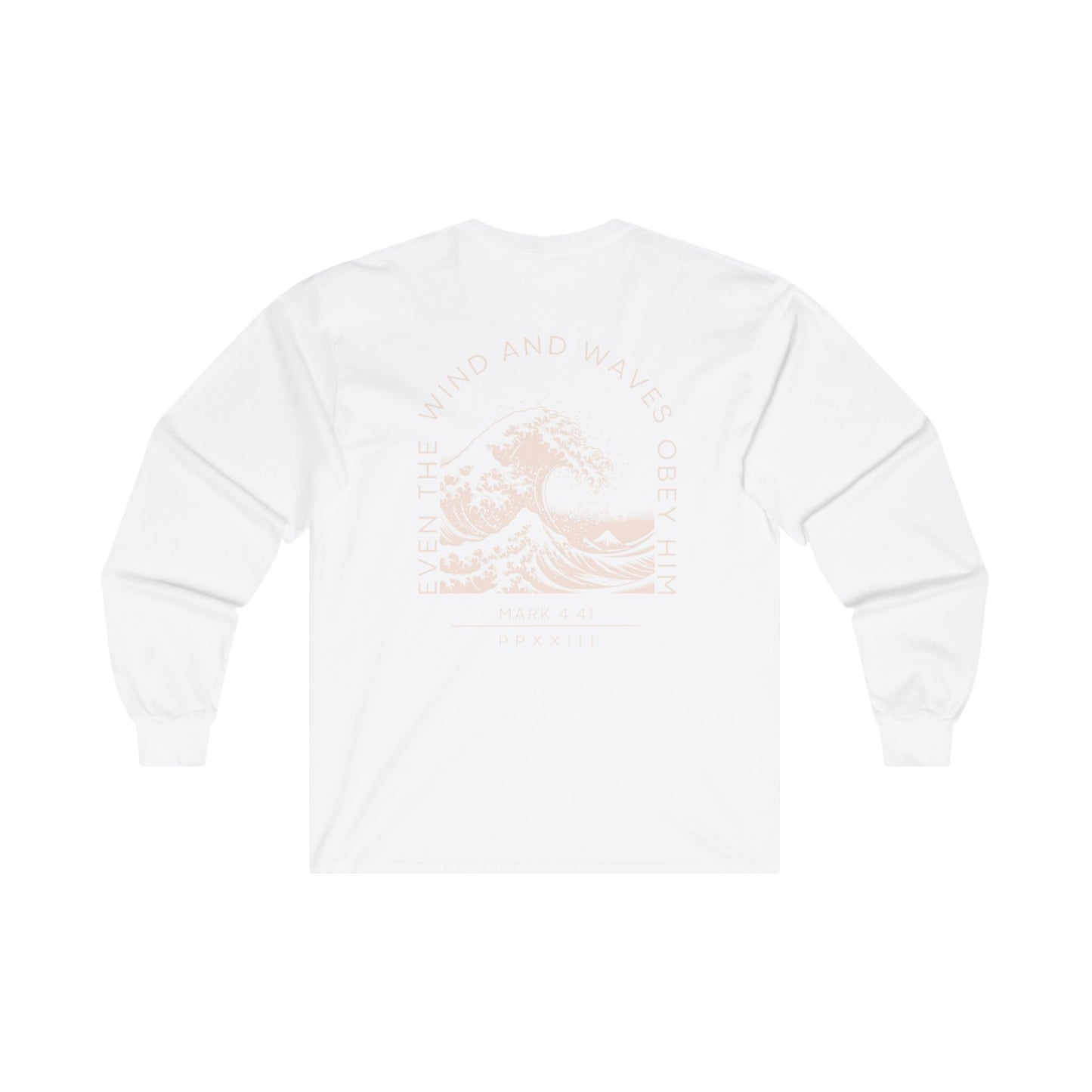 Wind and Waves Adult Long Sleeve Tee