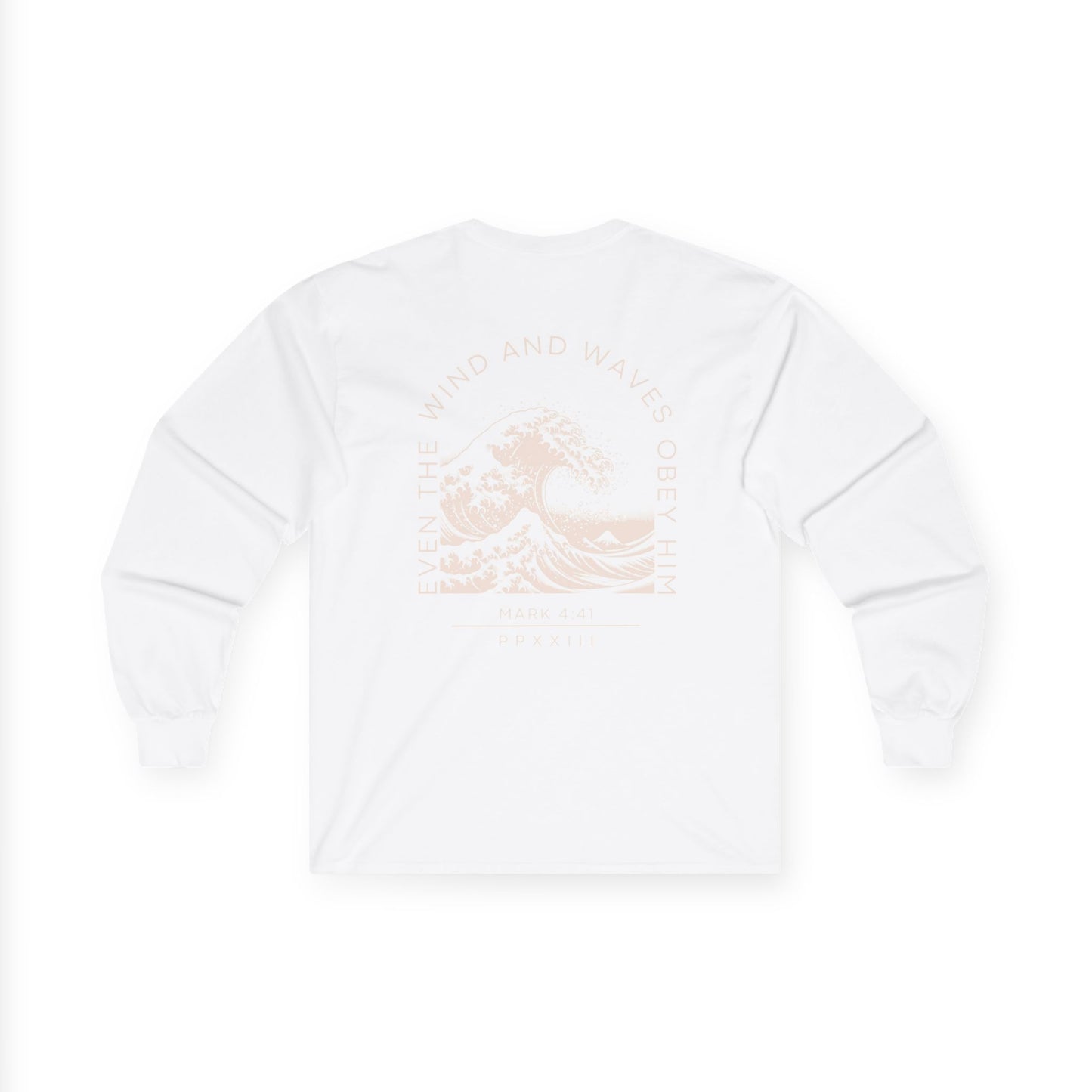 Wind and Waves Adult Long Sleeve Tee