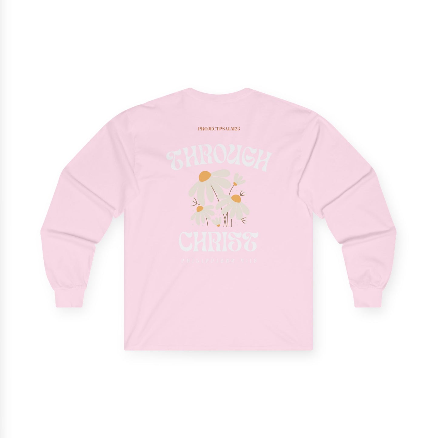 Through Christ Adult Long Sleeve Tee