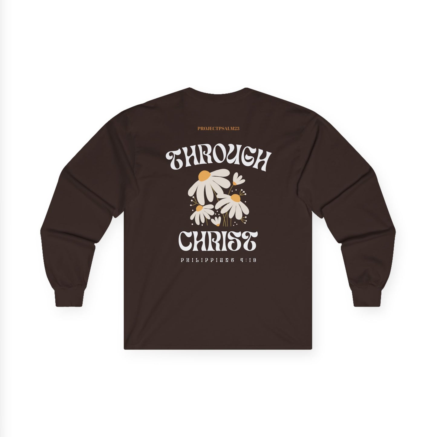Through Christ Adult Long Sleeve Tee