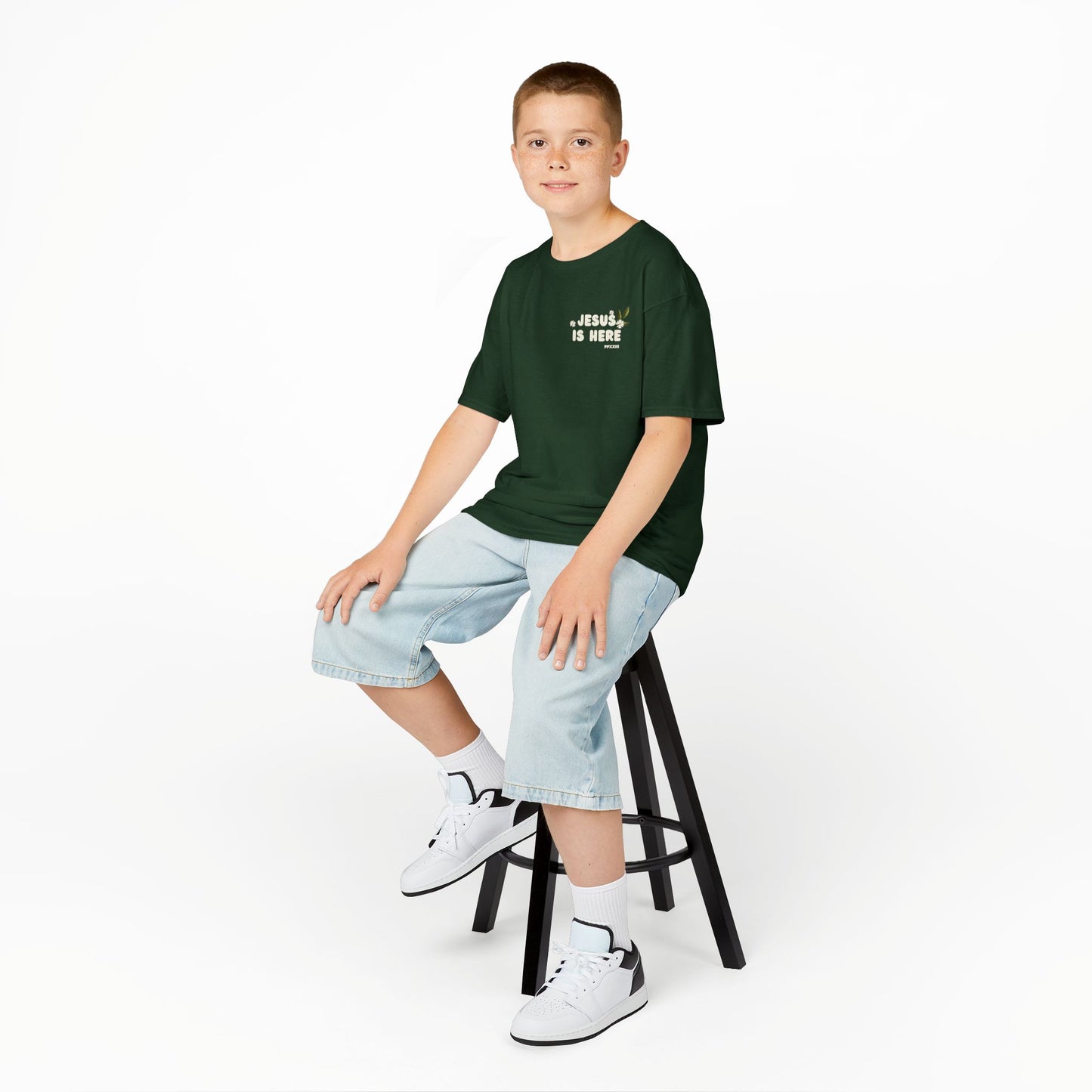 Jesus is Here Kids Tee