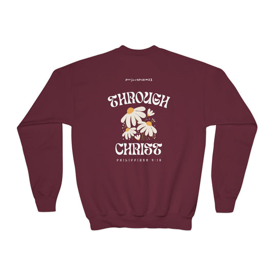 Through Christ Youth Sweatshirt